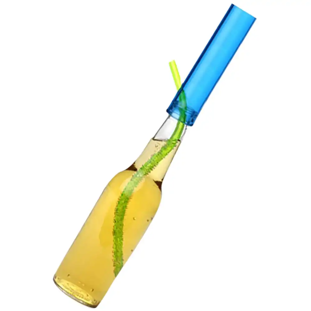Bottle Drinking Alcohol Fun Adult House Party Funnel Snorkel Multicoloured