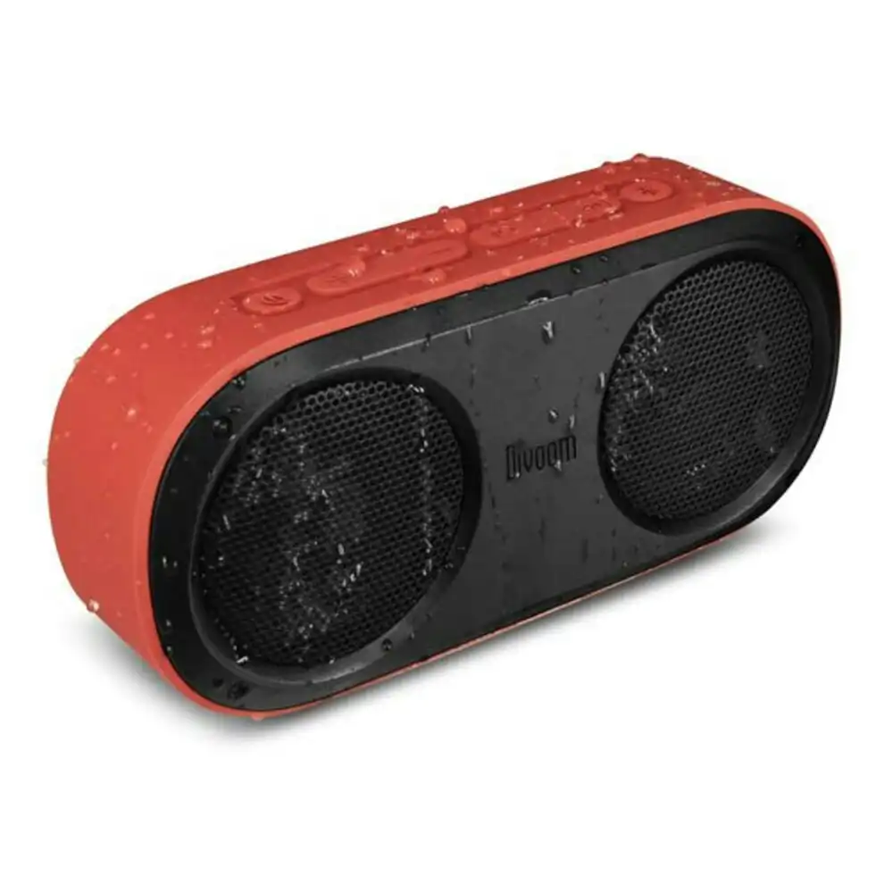 Divoom Airbeat-20 Portable Wireless Speaker Stereo/Mini HiFi Audio Bluetooth Red