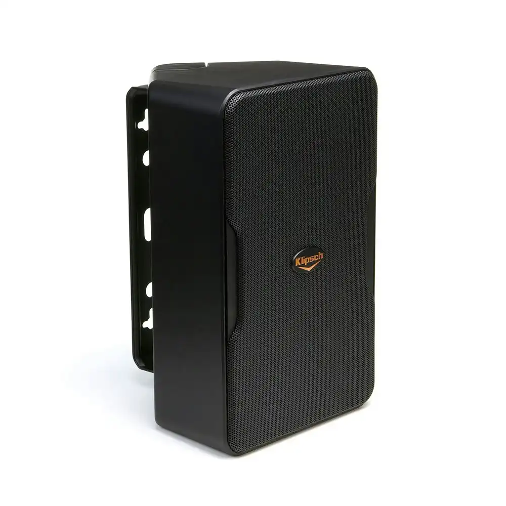 2pc Klipsch CP-6 Compact Indoor/Outdoor Cabinet Speaker Audio Entertainment BLK