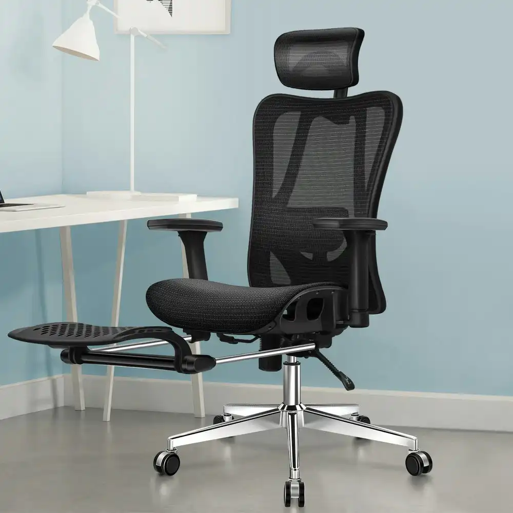 Alfordson Ergonomic Office Chair Mesh Seat Black