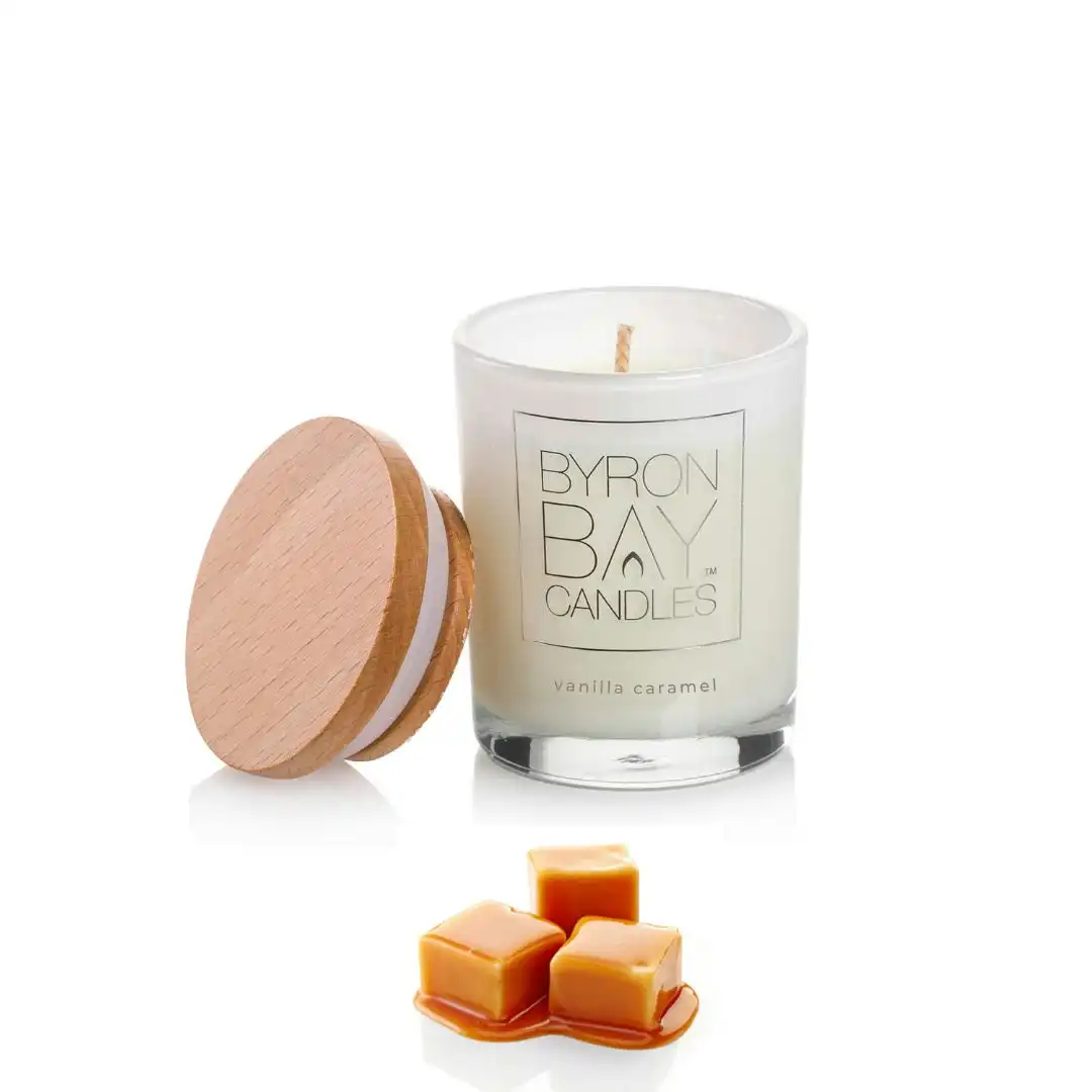 Byron Bay | Vanilla Caramel - 18 Hour Scented Pure Soy Candle