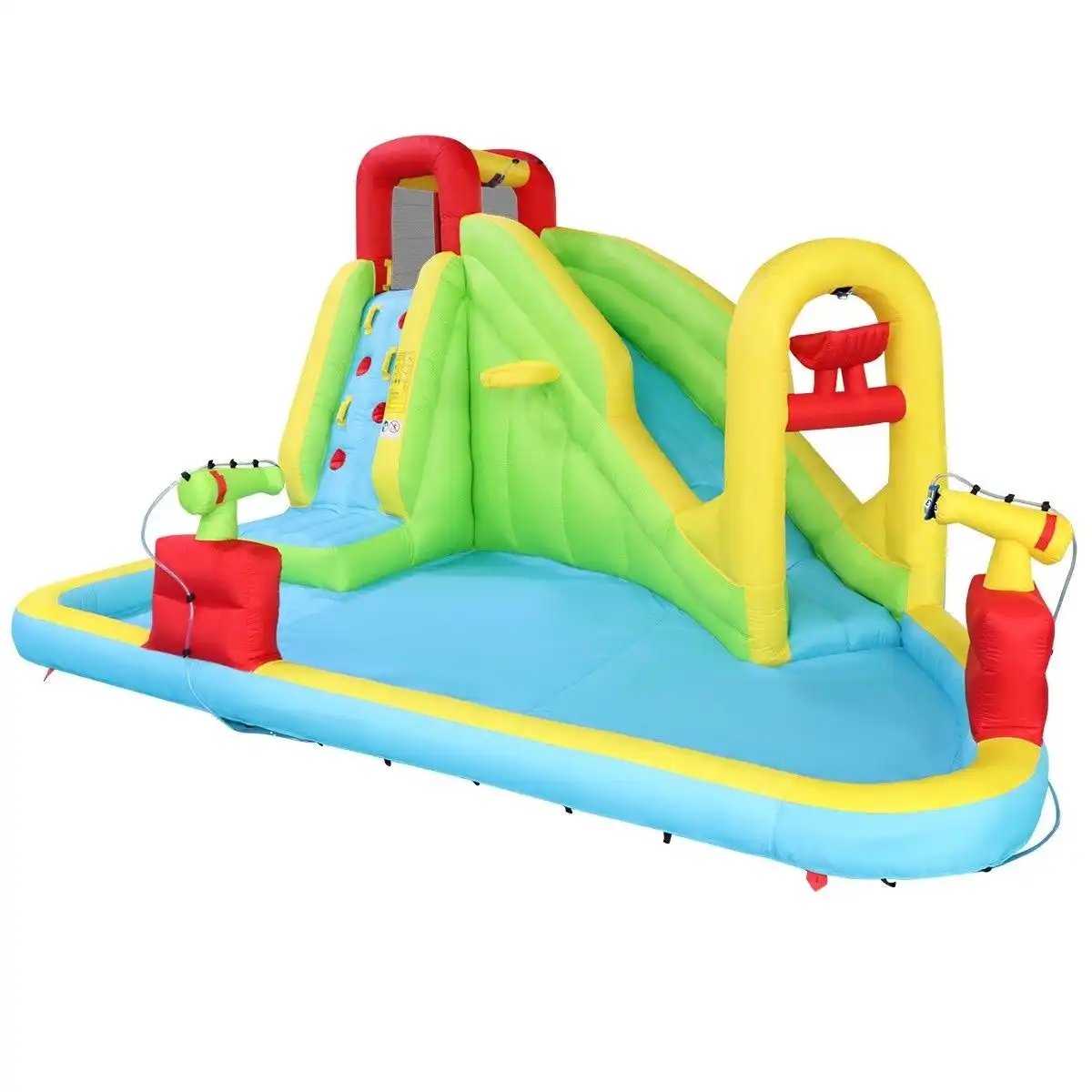Kidbot Inflatable Water Park Water Slide Jump Castle Pool Outdoor Toy Bouncer Play Centre