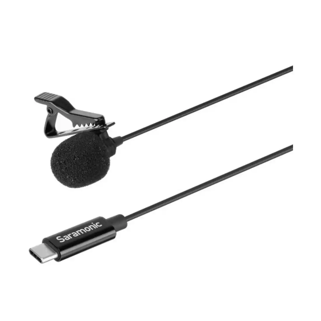 Saramonic LavMicro U3B Omnidirectional Lavalier Microphone wi USB-C Connector for Android Devices