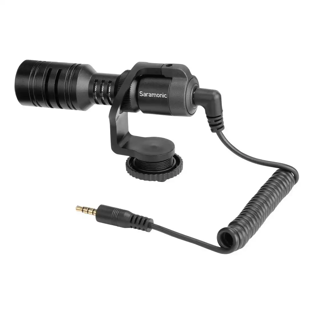 Saramonic Vmic Mini Ultracompact Camera-Mount Shotgun Microphone for DSLR & Smartphone