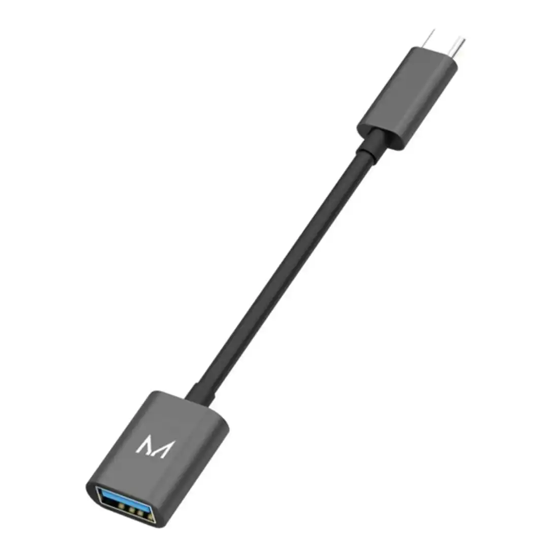 Moyork Lynk Convenient Portable USB-C to USB-A Adapter - Space grey