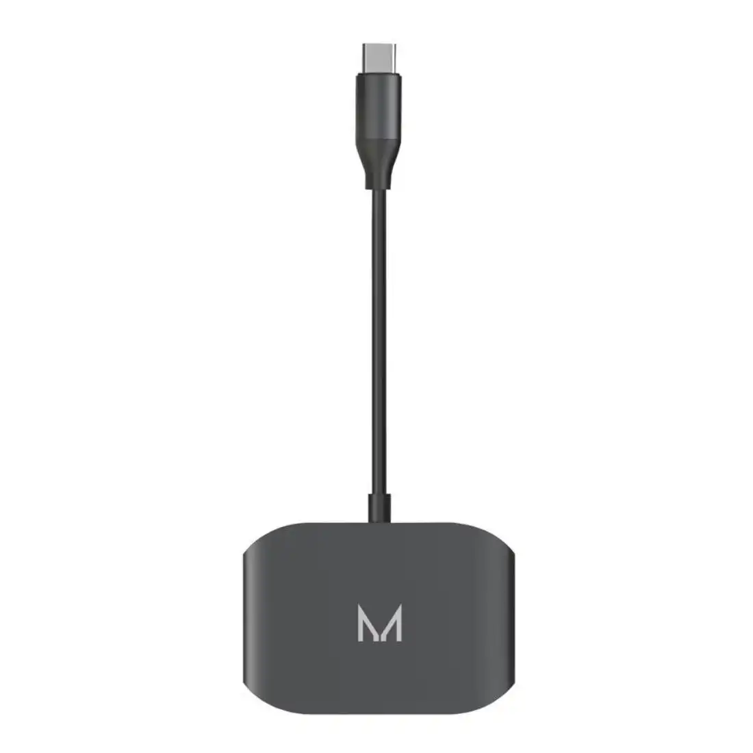 Moyork Lynk USB-C Adapter to x2 USB-A + TF/SD - Space Grey