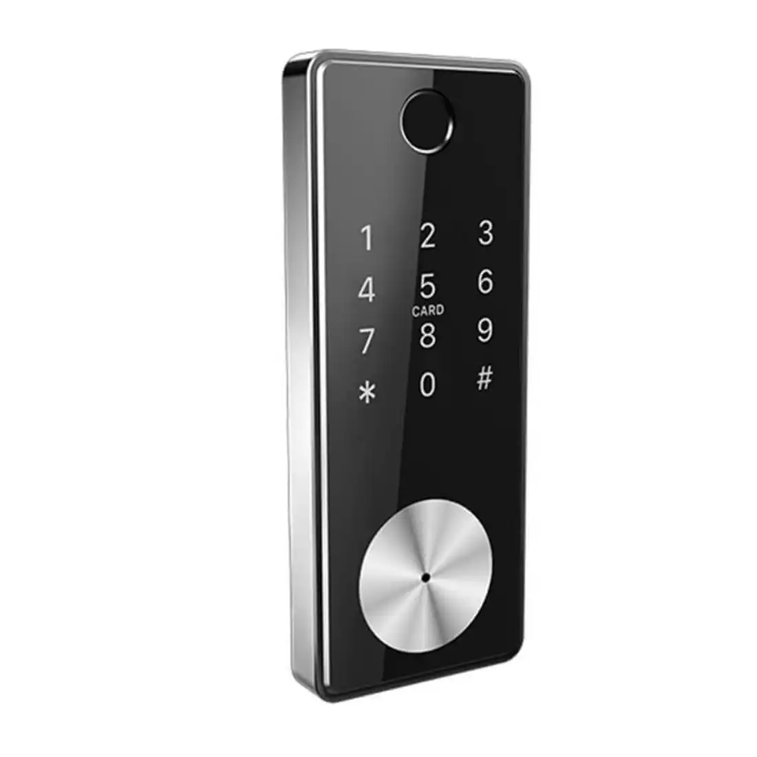 Auslock Deadbolt Series D11B Smart Finger Print Door Lock - Silver/Black