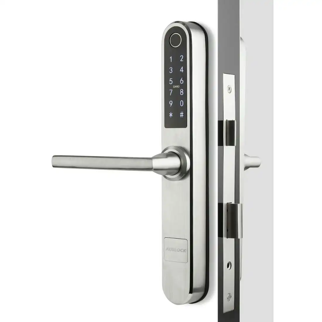 Auslock Slim Series S31B Ultra Slim (38mm) Smart Door Lock - Silver