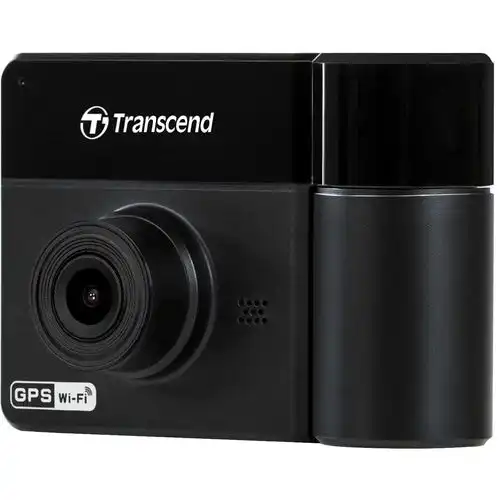 Transcend DrivePro 550 Dual Lens Dash Camera Dashcam TS-DP550B-64G , Black