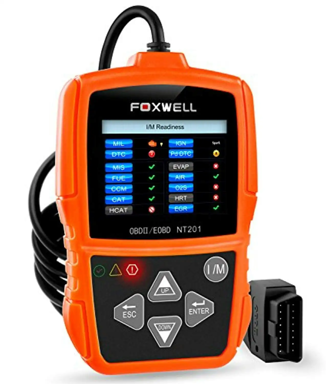 Foxwell OBD II Auto Code Scanner Automotive Diagnostic Scan Tool Check Car Engine Light Fault Codes Readers OBDII OBD2 Diagnostics