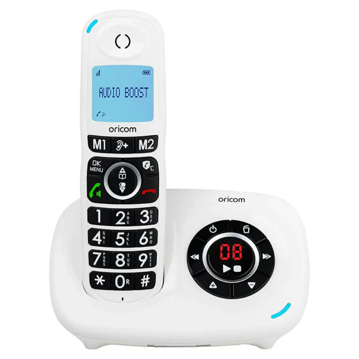 Oricom DECT Cordless Amplified Phone with Answering Machine