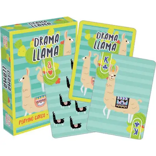 Drama Llama Playing Cards