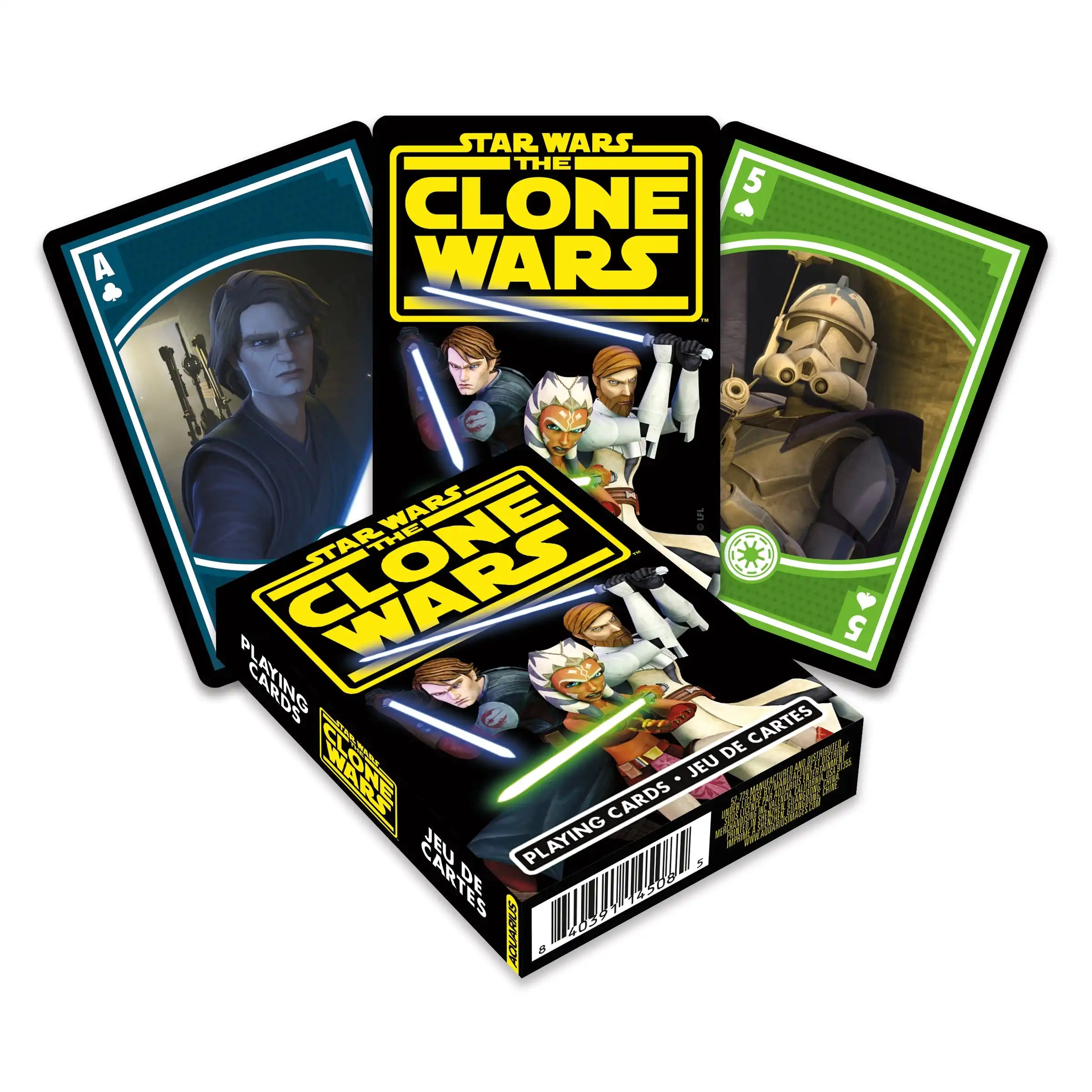 Star Wars Clone Wars Playing Cards