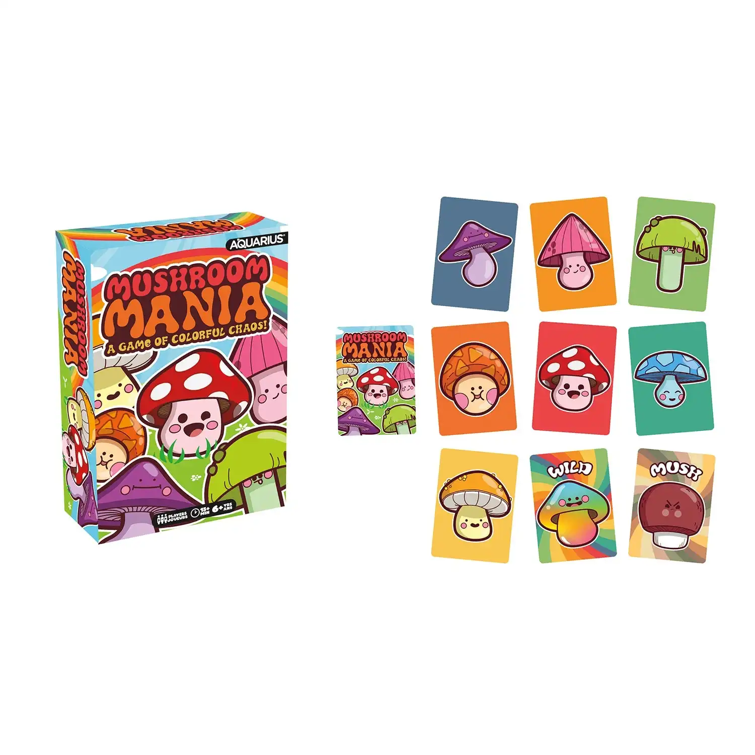Mushroom Mania - Memory Master Card Game