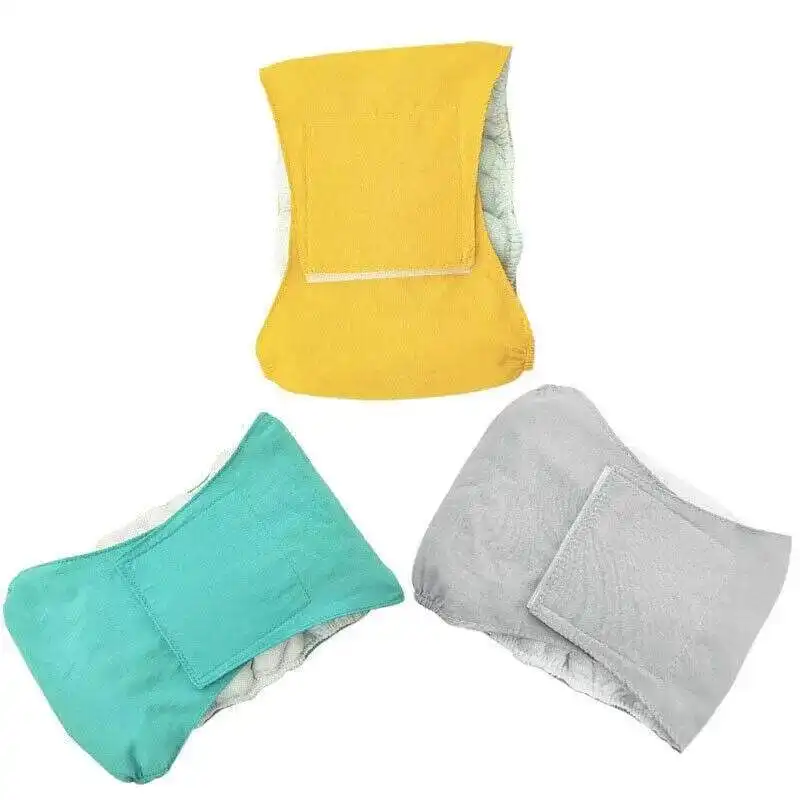 S Male Dog Puppy Nappy Diaper Belly Wrap Band Sanitary Pants  Underpants