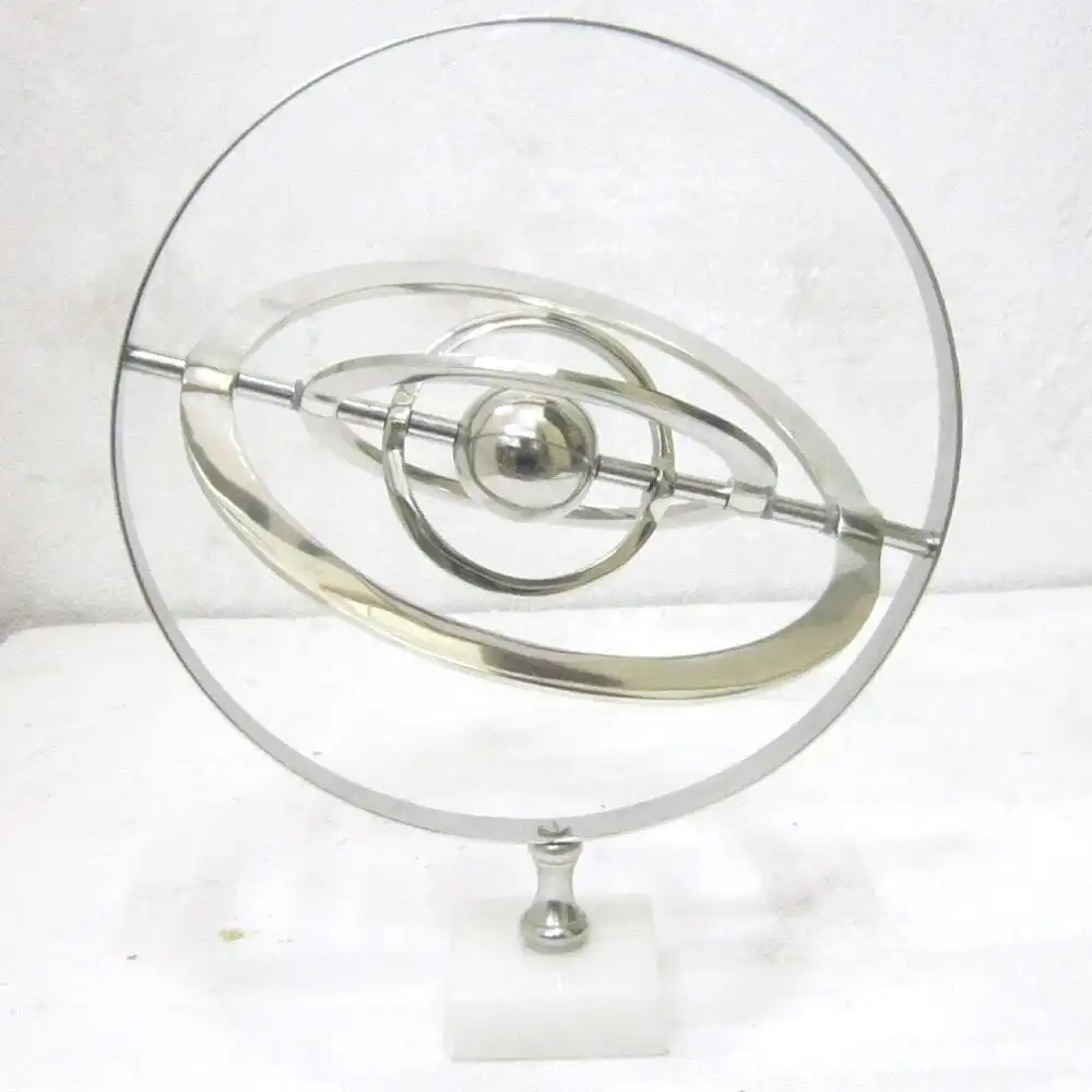 Aluminium Decorative Figurine Globe