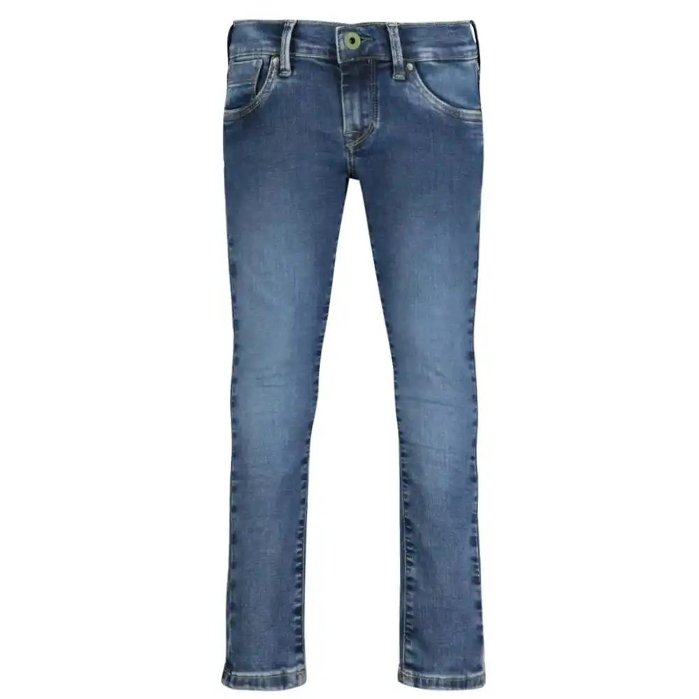 Pepe Jeans Girls Pixlette Wiser-Wash Skinny Jeans Mid Denim