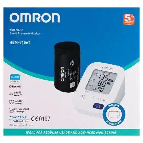 Omron Hem7156t Plus Blood Pressure Monitor