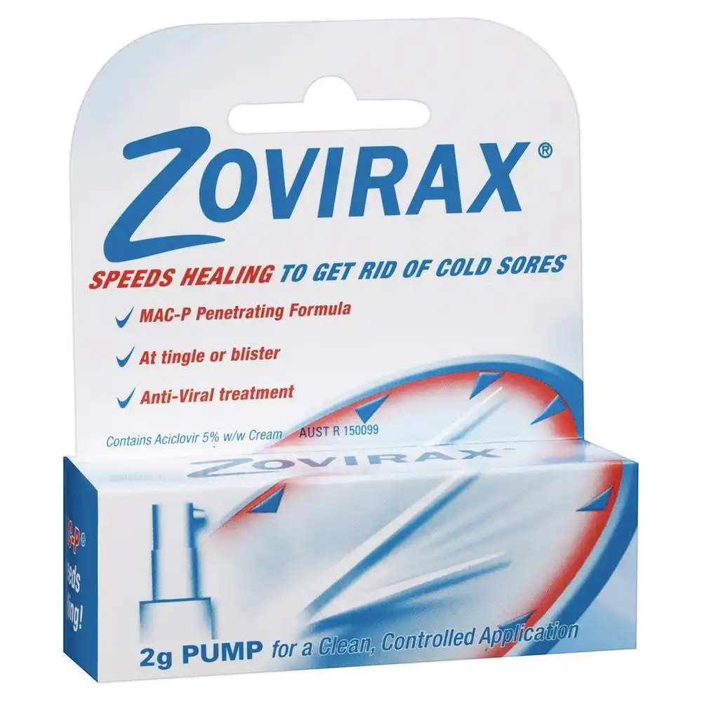 Zovirax Coldsore Pump 2g