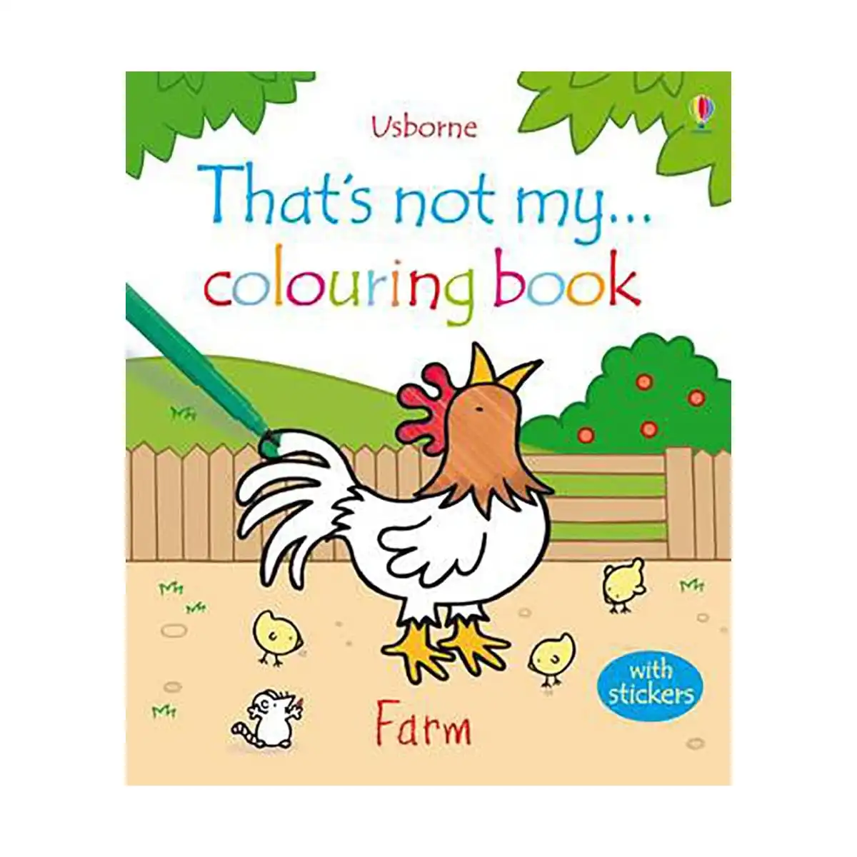 That's Not My Farm Colouring Book