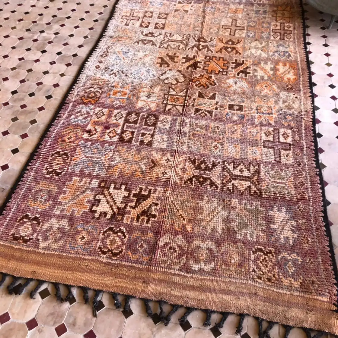 Marrakech Bliss ** IN STOCK ** Vintage Haouz Carpet