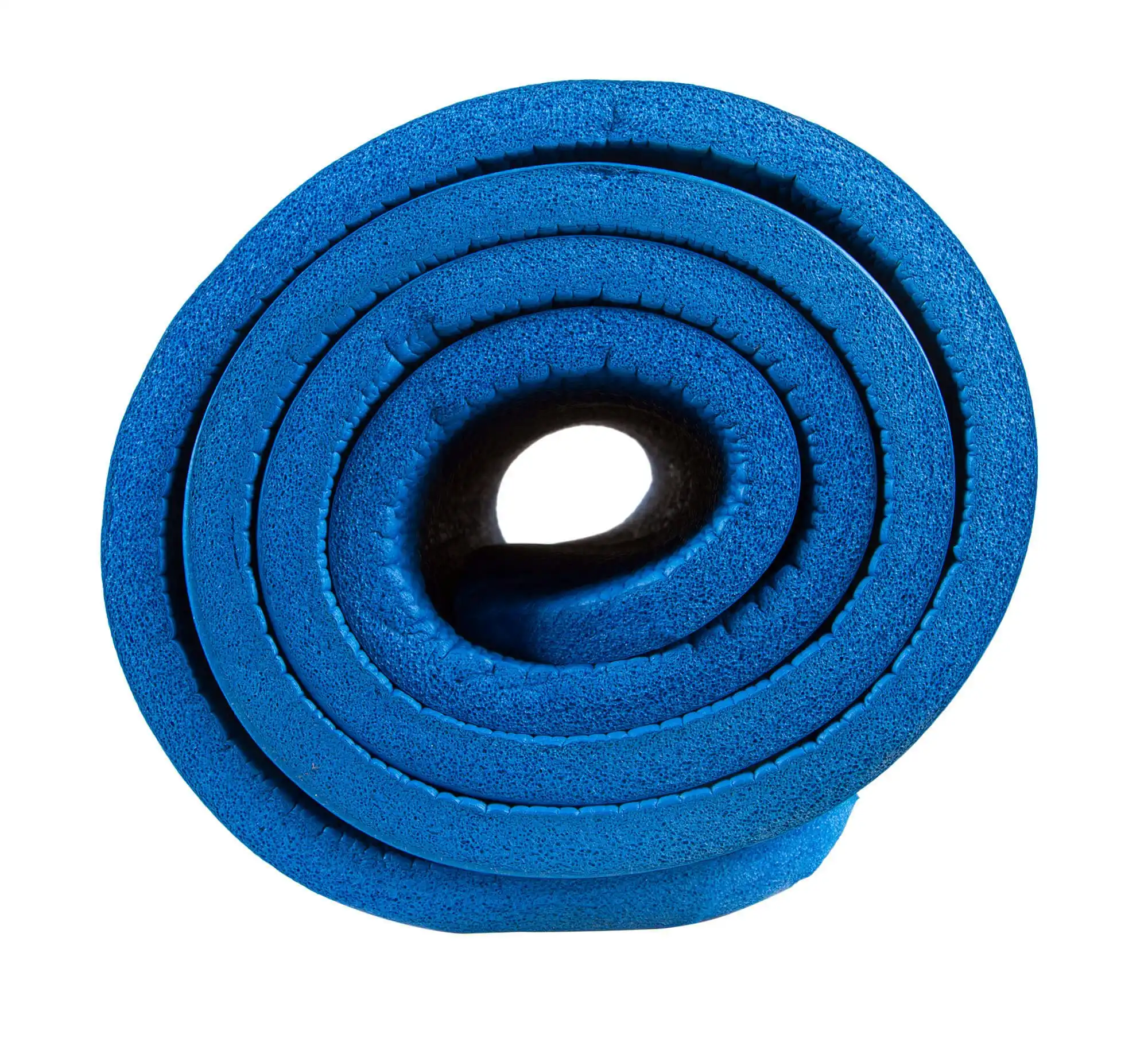 York Fitness Thick EVA Yoga Mat With Hanging Grommets 120 x 60.5 x 1.35cm