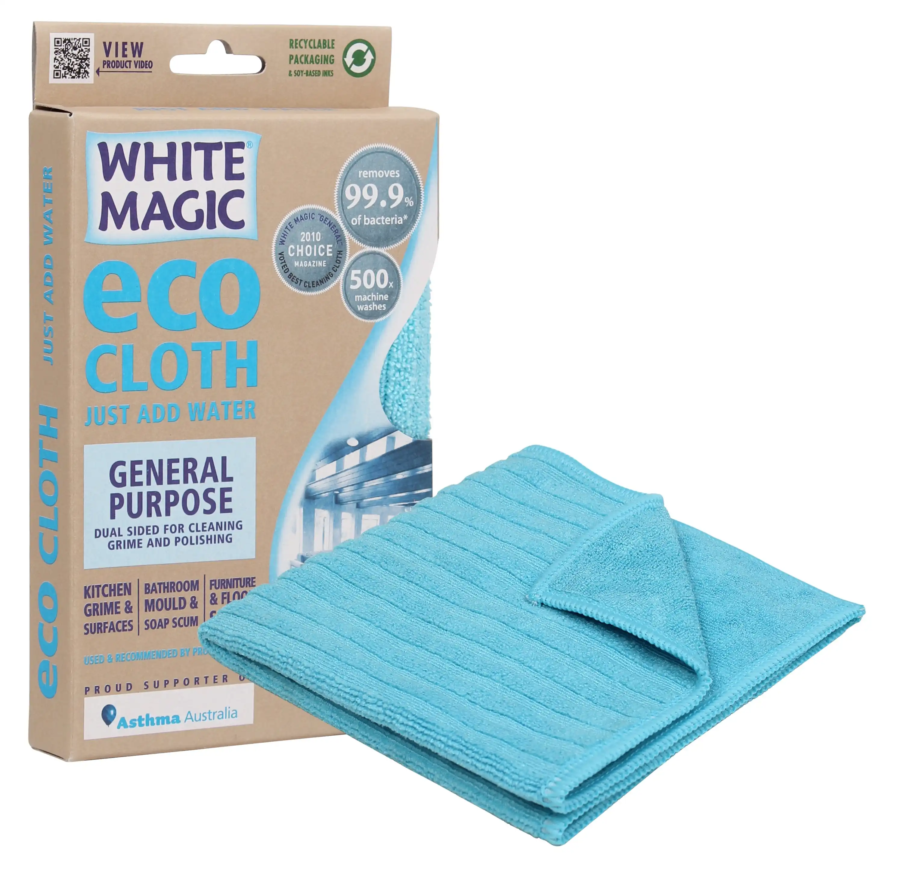 White Magic Microfibre General Purpose Eco-Cloth