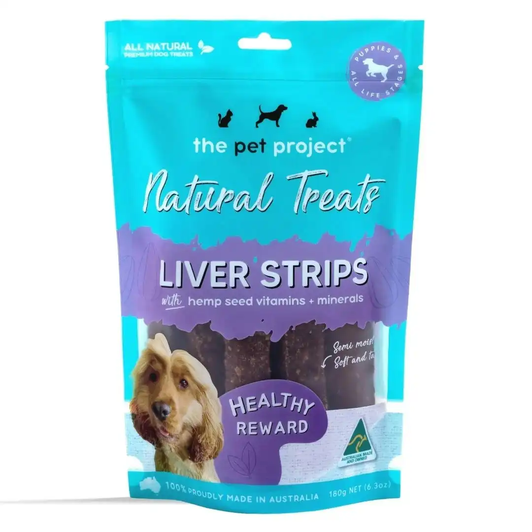 The Pet Project Liver Strips 180g