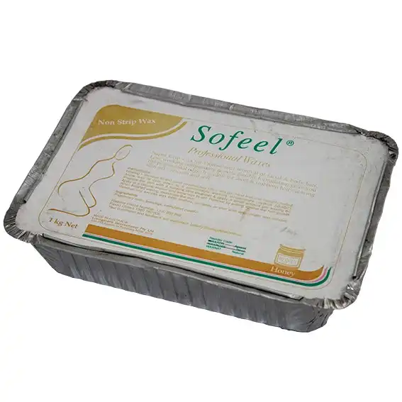 Sofeel Depilatory Professional Hot Waxes Non-Strip Wax Creme Caramel 1kg