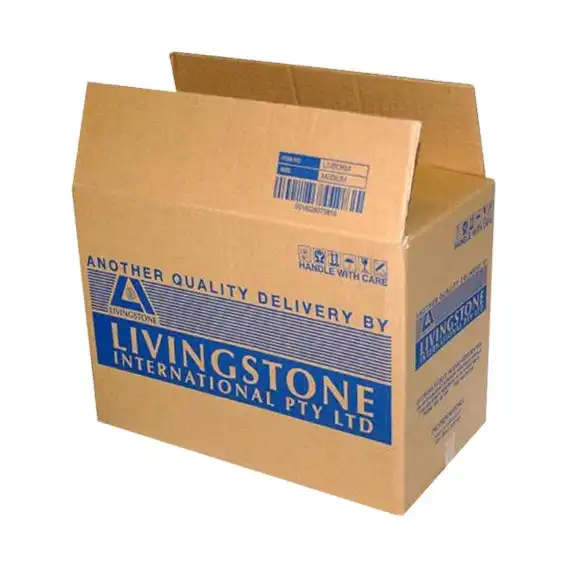 Livingstone Box, 435 x 290 x 344mm, Grade 3C, Plain, No Logo, Each