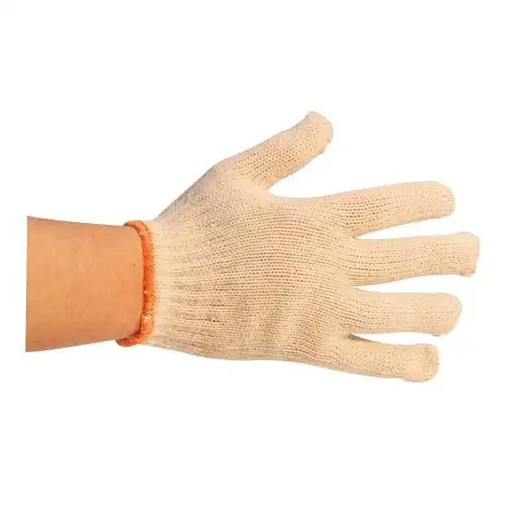 Lincon Cotton Knitted Gloves Medium 12 Bag