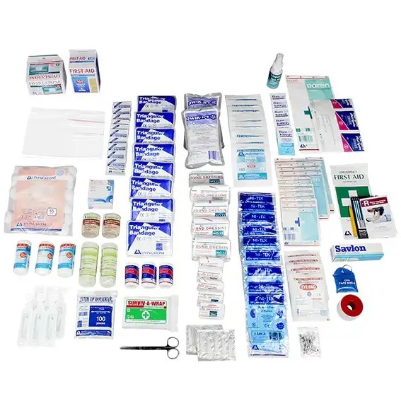 Livingstone First Aid Kit Refill New South Wales Construction & Industrial Complete Set in Polybag Class A Plus