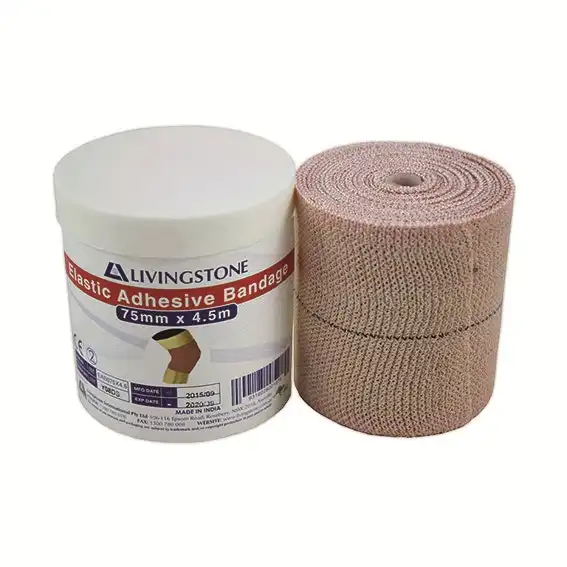 Livingstone Elastic Adhesive Bandage 7.5cm x 4.5m