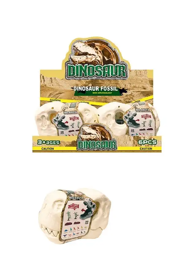 Dinosaur 12 Pack in Fossil