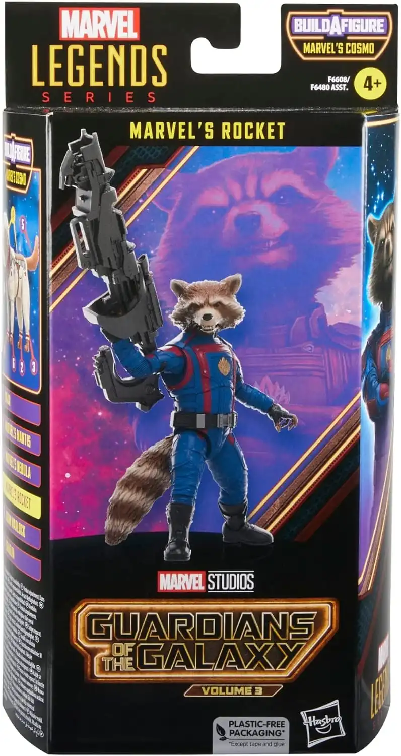 Marvel Legends Series Marvel's Rocket, Guardians of The Galaxy Vol. 3 6-inch
