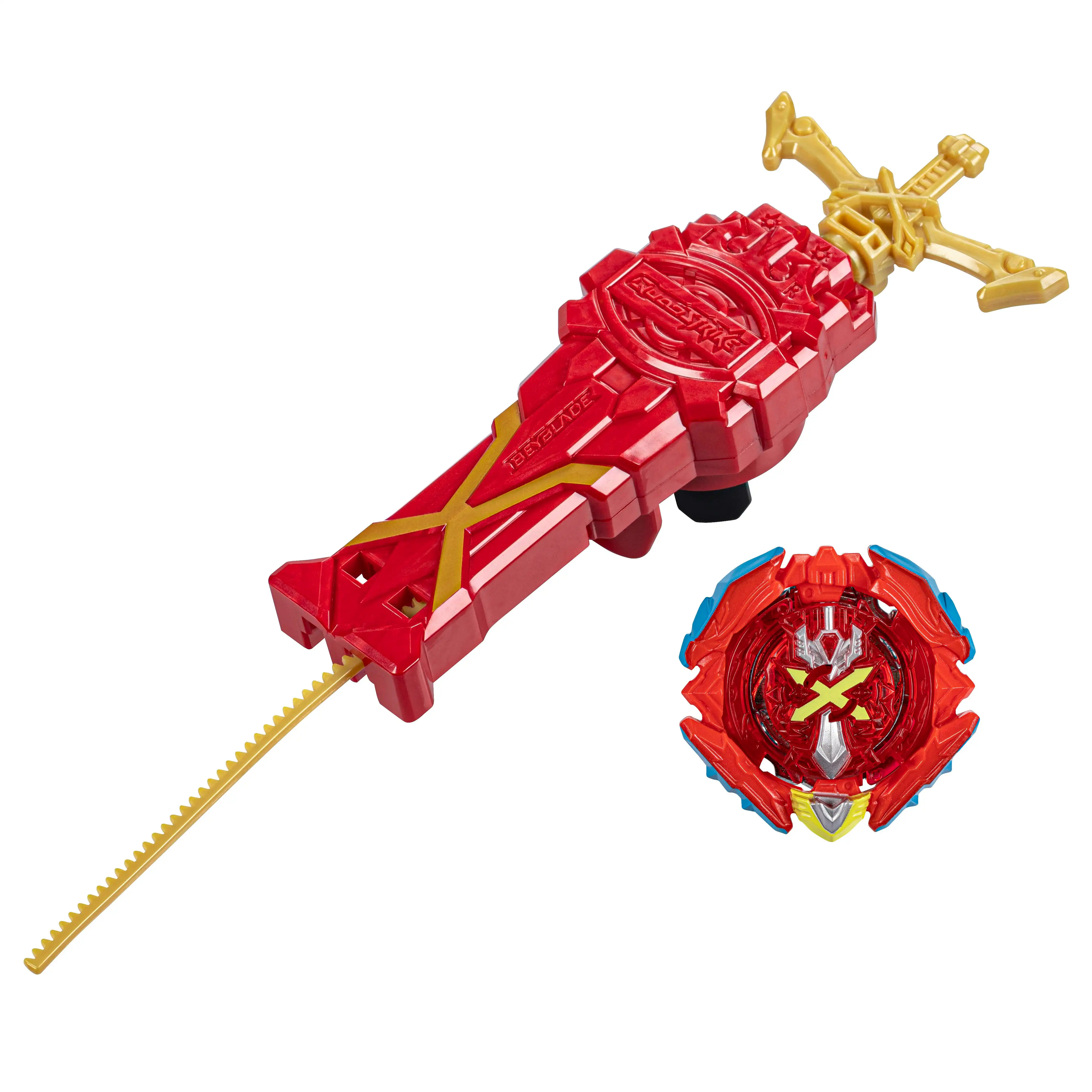 Beyblades Qs Xcalius Power Speed Launcher Pack