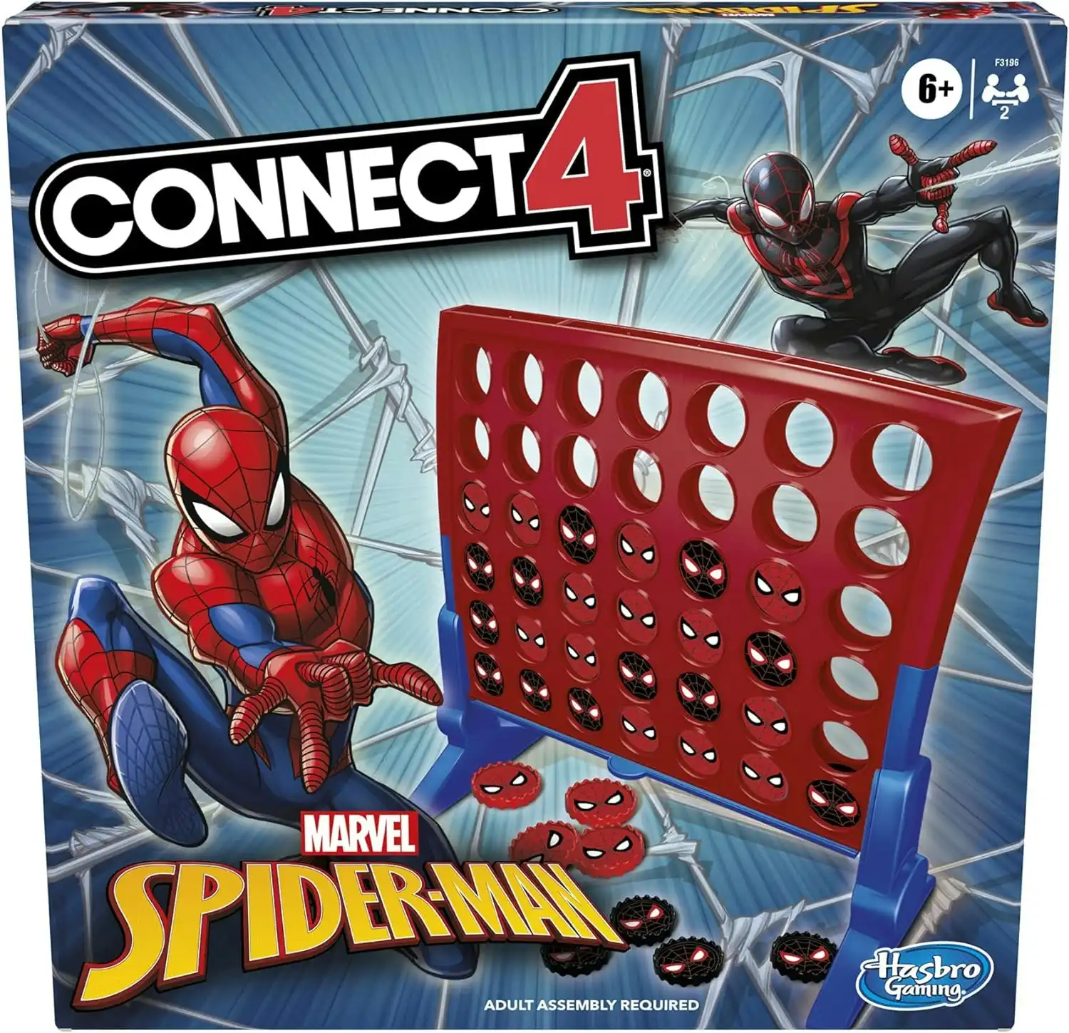 Connect 4 Game: Marvel Spider-Man Edition