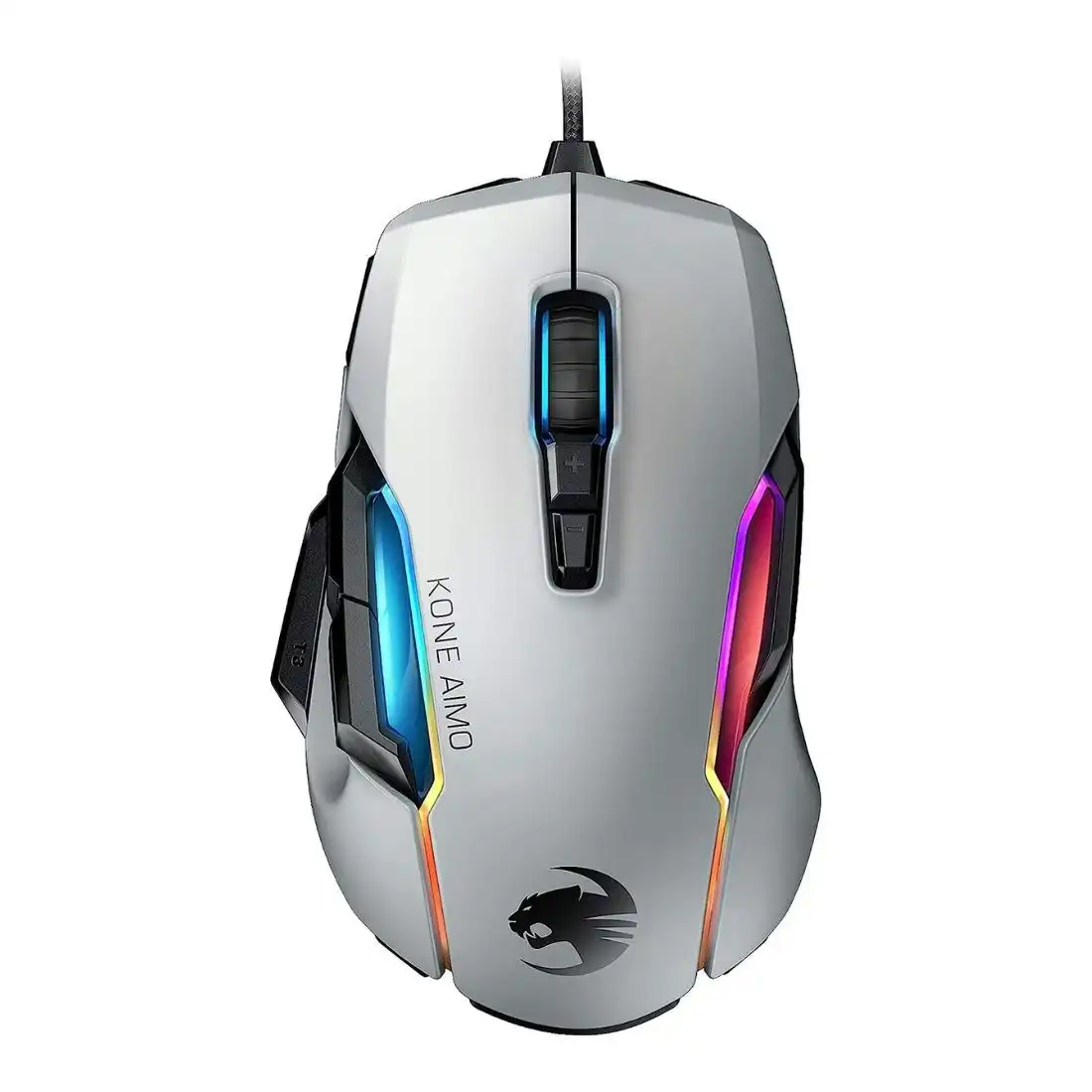 Roccat Kone AIMO RGB Gaming Mouse - White