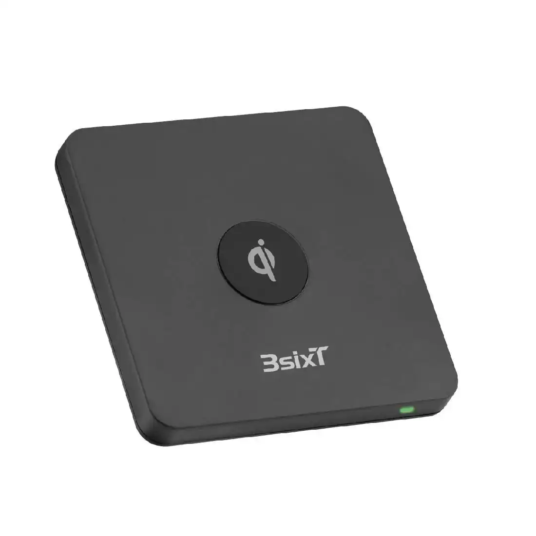 3sixT Elfin Plus 10W Wireless Charger with AC - Black