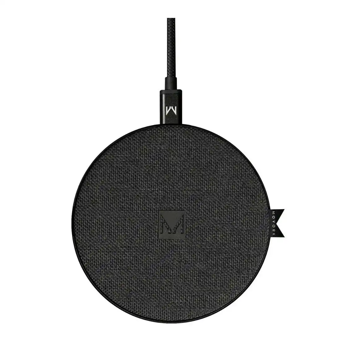 Moyork Watt 5/7.5/10/15W QI Wireless Charger - Black Leather