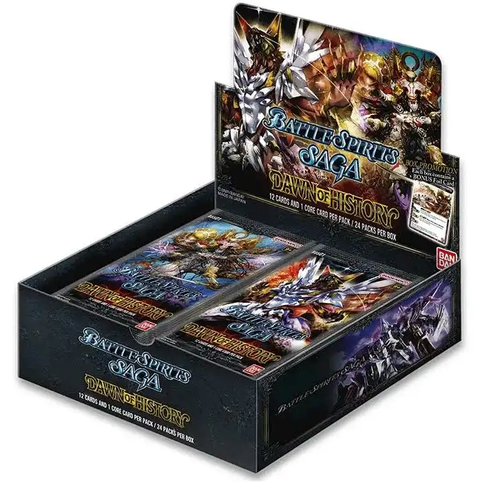 Battle Spirits Saga Card Game Set 01 Dawn of History Booster Display (BSS01)