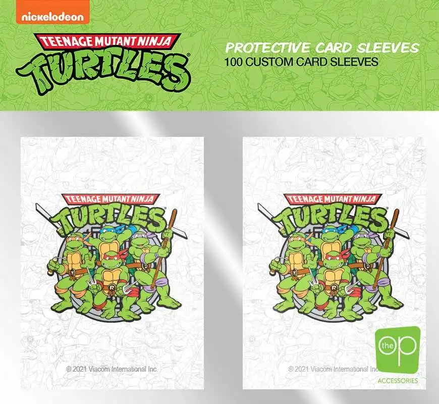 Card Sleeves: Teenage Mutant Ninja Turtles  - 100 count