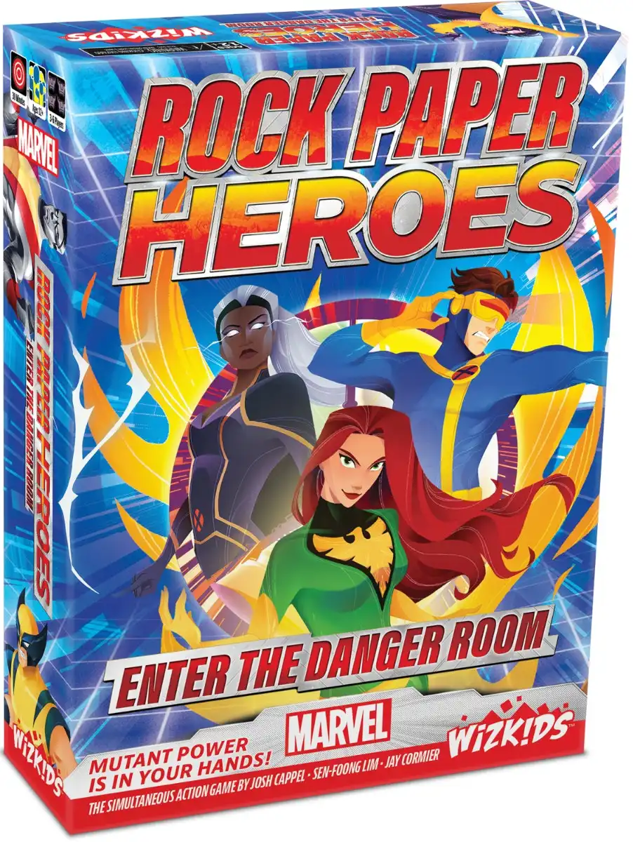 Marvel Rock Paper Heroes Enter the Danger Room