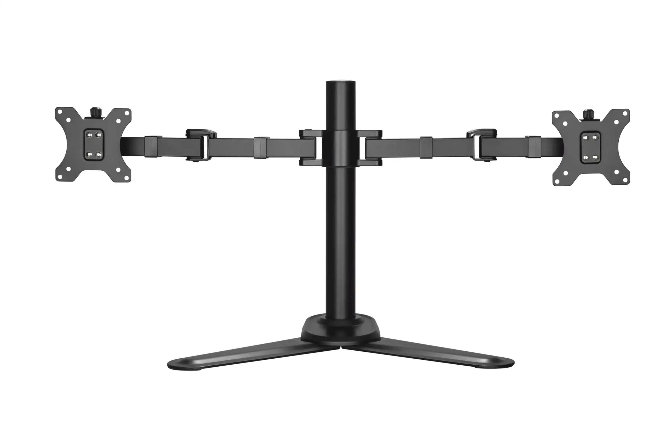 Brateck Affordable Steel Articulating Dual Monitor Stand - Black
