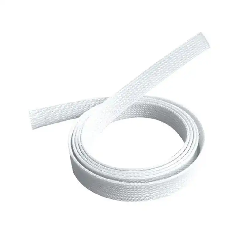 Brateck Braided Cable Sock (40mm/1.6" Width) - White