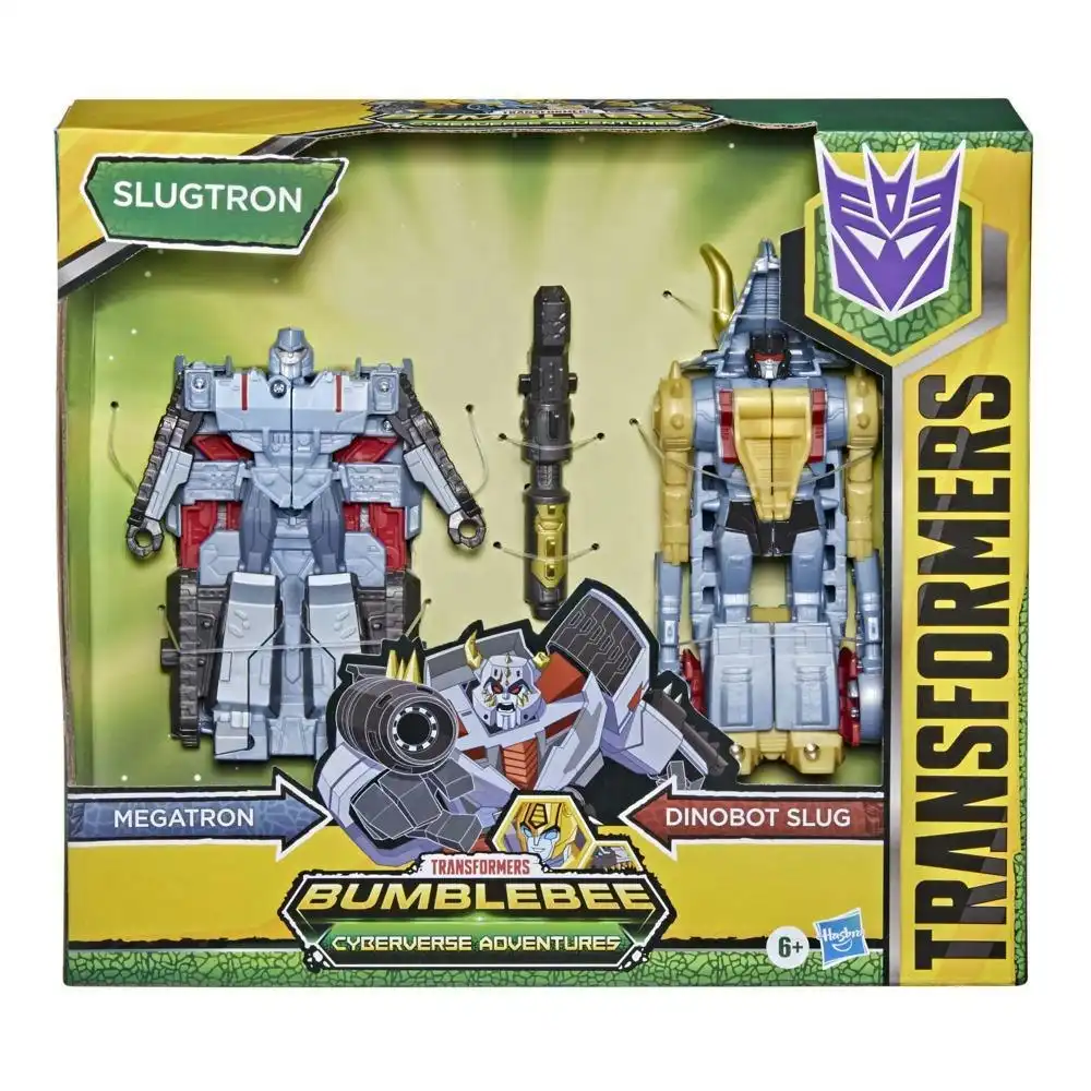 Transformers Bumblebee Cyberverse Adventures Dinobots Unite Dino Combiners Slugtron - Hasbro