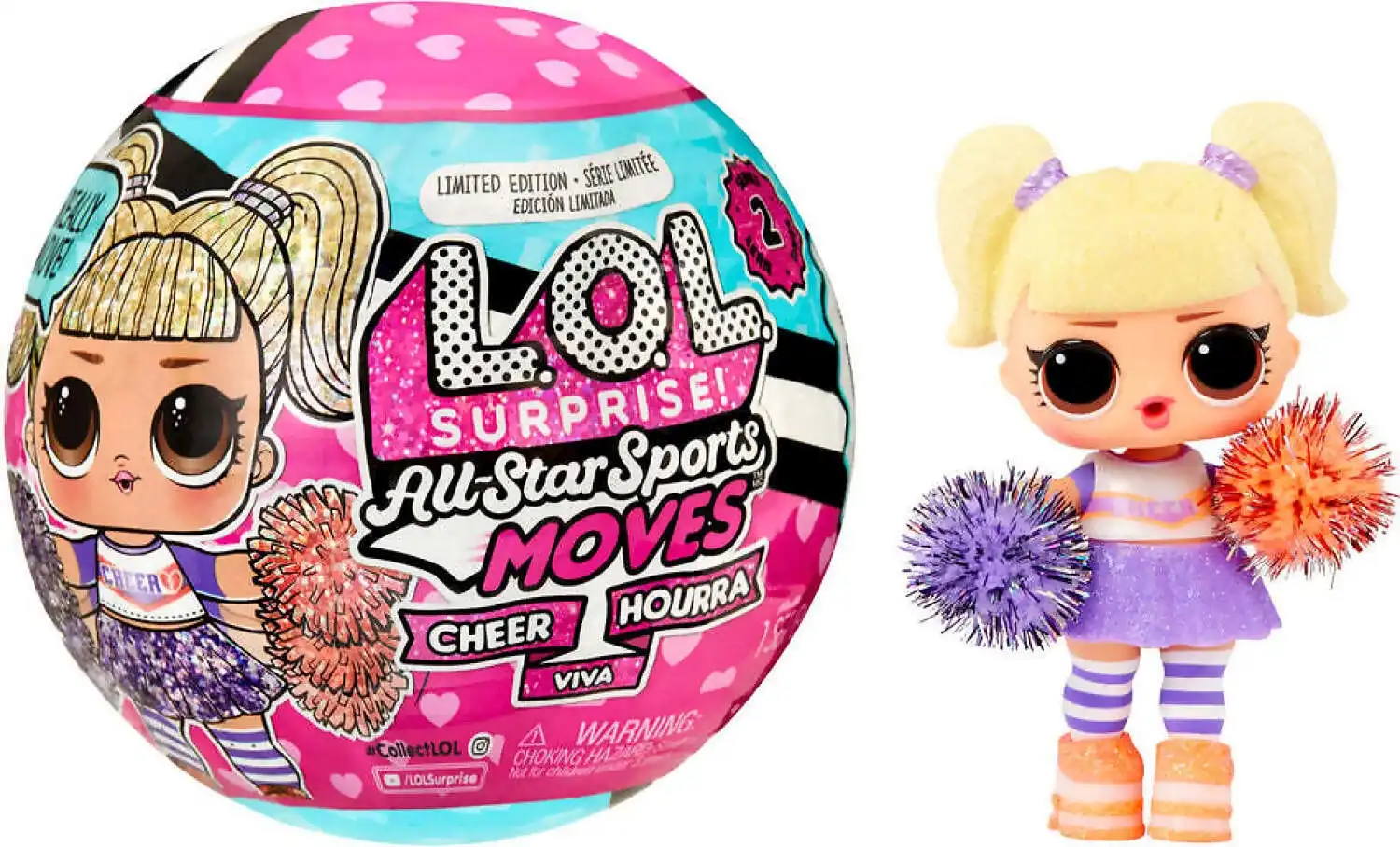 L.o.l Surprise - All Star Sports Moves – Cheer Series 2 Dolls
