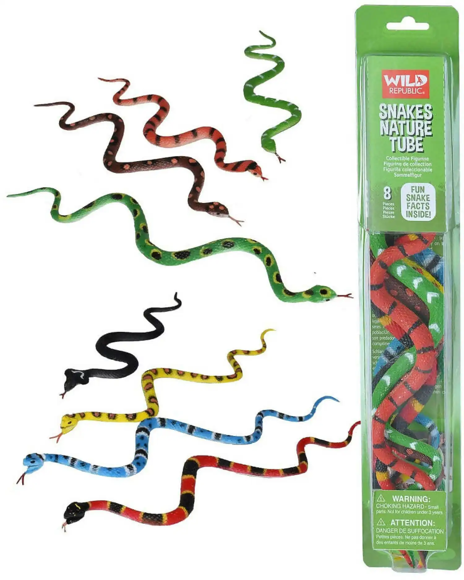 Wild Republic - Nature Tube Snake Collection