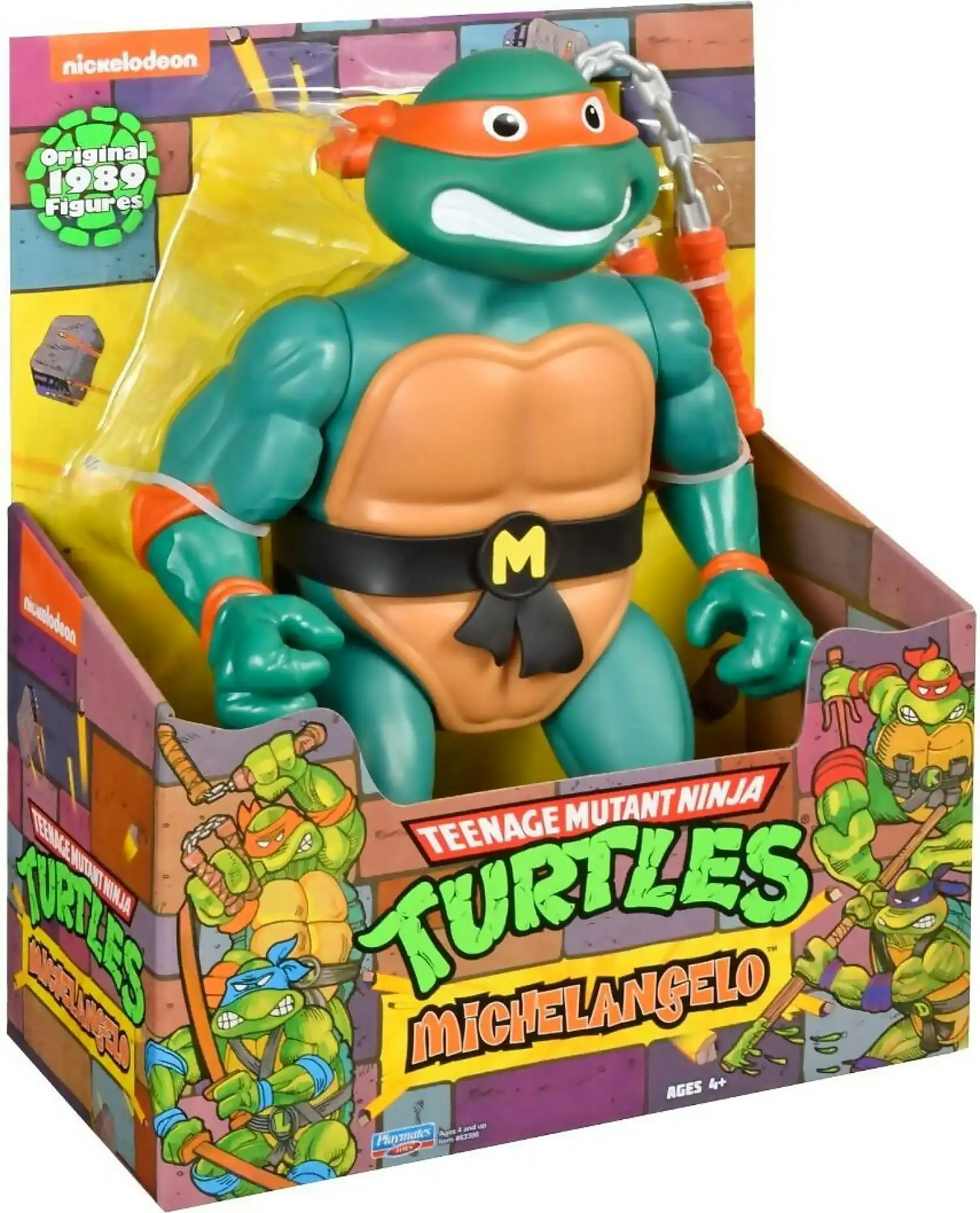 Tmnt Teenage Mutant Ninja Turtles - Giant Michelangelo 12'' Action Figure