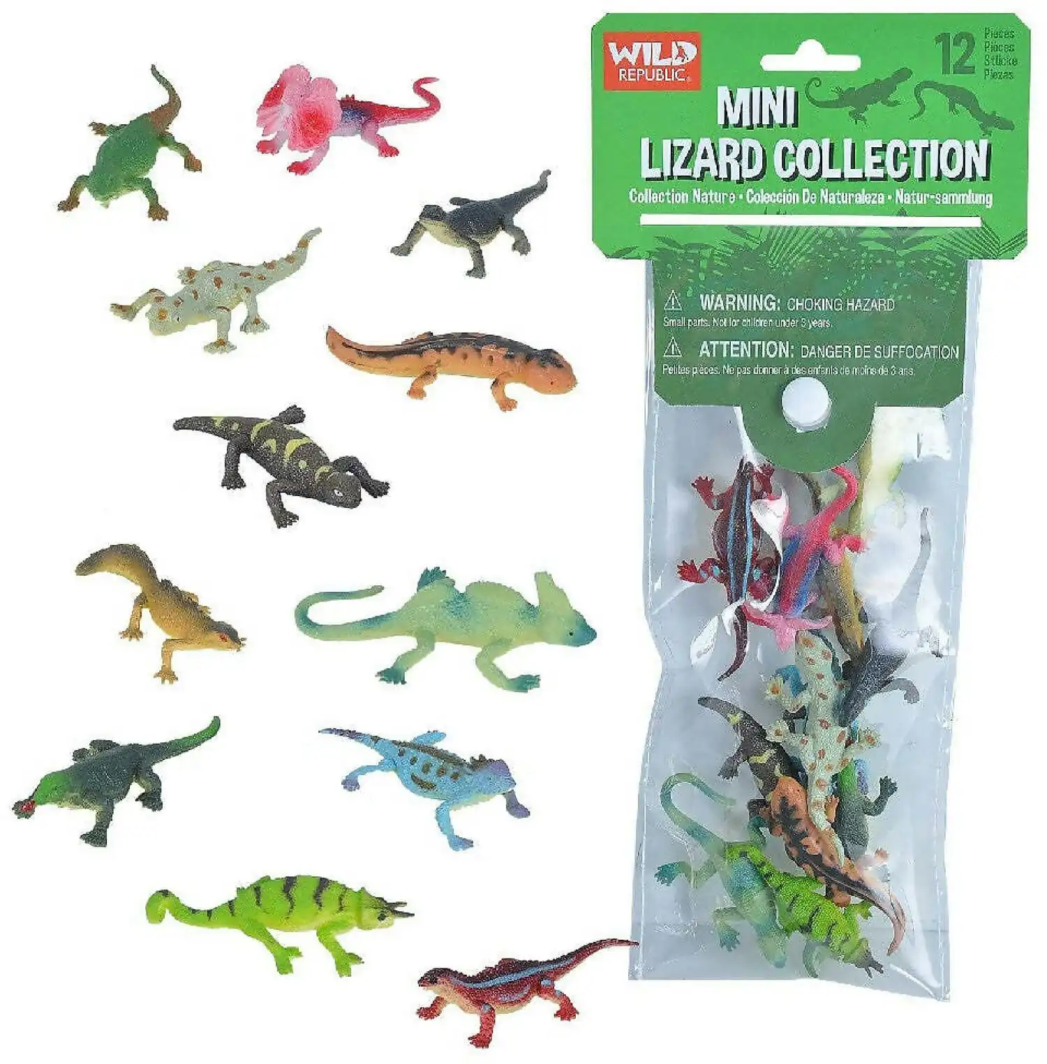 Wild Republic - Polybag Mini Lizard Collection